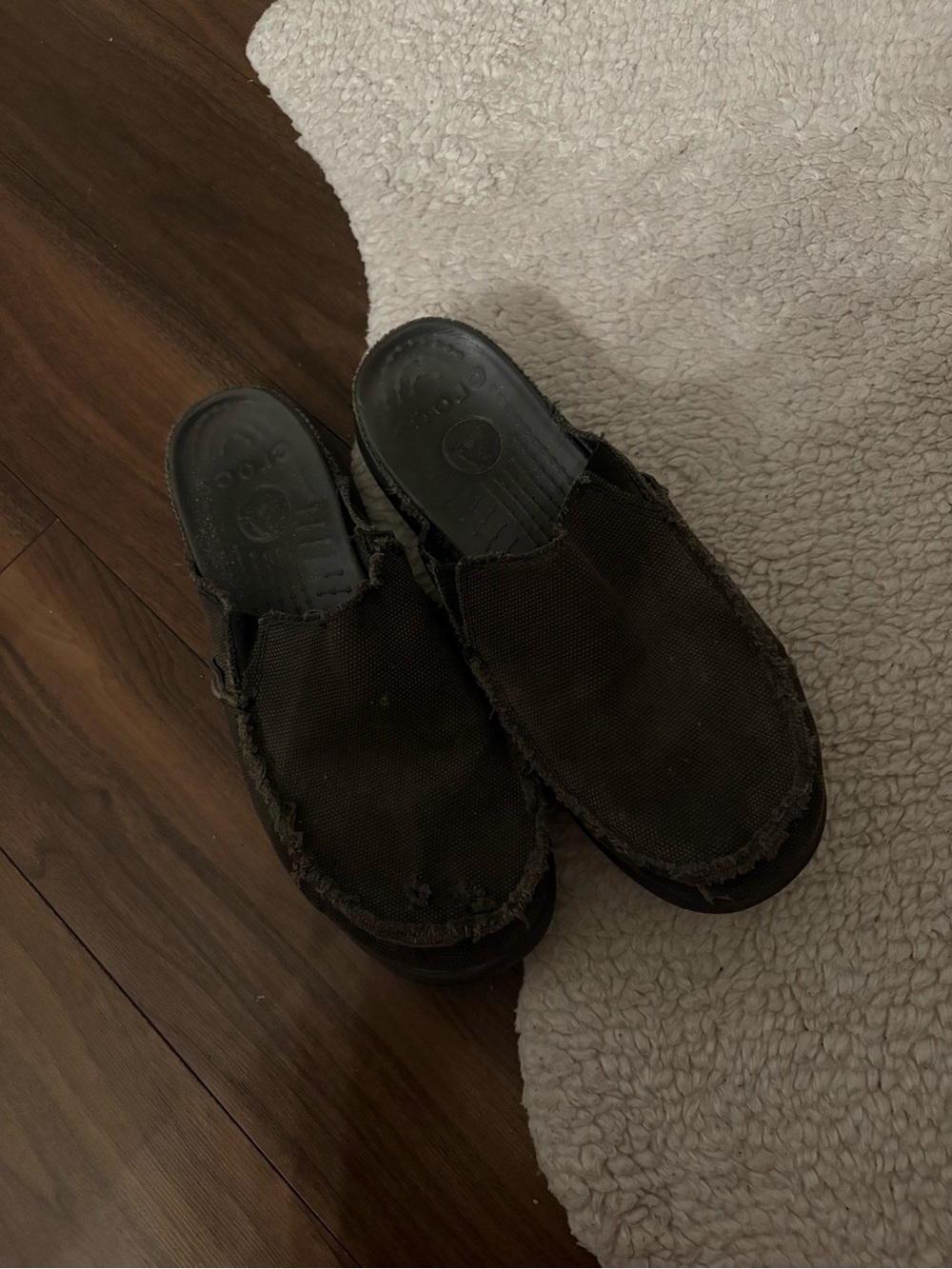 Men’s Crocs Canvas Slip-On Mules / Clogs